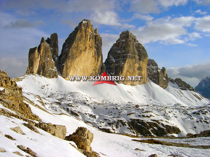 Символ Доломитов, Тре Чиме ди Лаваредо (Tre Cime Di Lavaredo)
