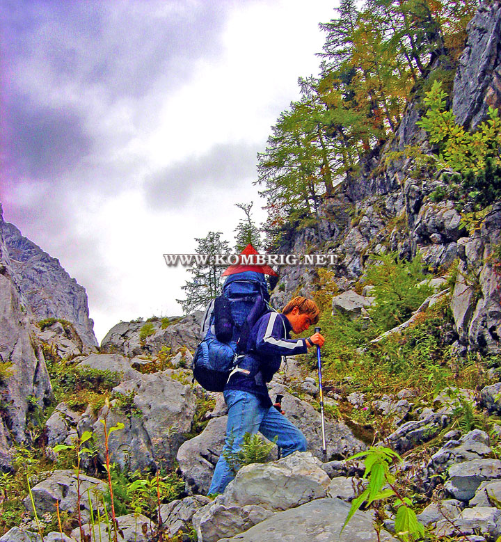 Пример рельефа, на котором целесообразно использовать треккинговые палки (10)
